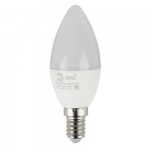 Лампа светодиодная ЭРА E14 6W 2700K матовая ECO LED B35-6W-827-E14 Б0020618