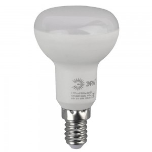 Лампа светодиодная ЭРА E14 6W 4000K матовая LED R50-6W-840-E14 Б0020556