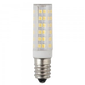 Лампа светодиодная ЭРА E14 7W 2700K прозрачная LED T25-7W-CORN-827-E14 Б0033029