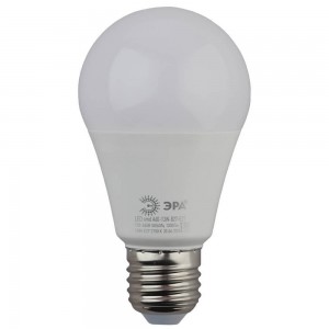 Лампа светодиодная ЭРА E27 13W 2700K матовая LED A60-13W-827-E27 Б0020536