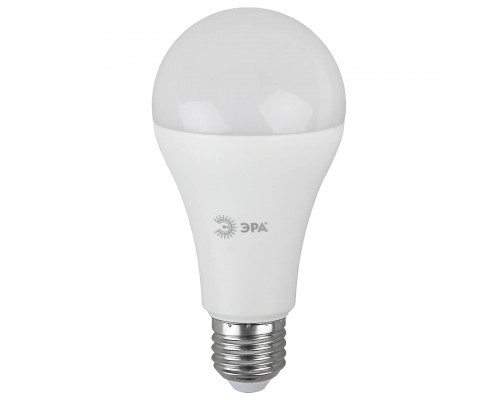 Лампа светодиодная ЭРА E27 25W 4000K матовая LED A65-25W-840-E27 R Б0048010