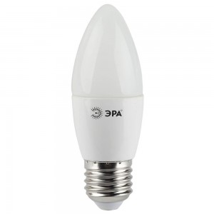 Лампа светодиодная ЭРА E27 7W 2700K матовая LED B35-7W-827-E27 Б0028479