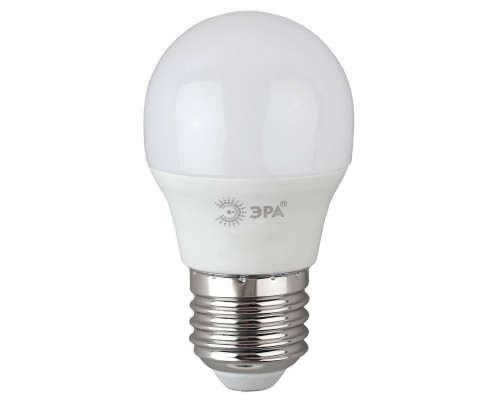 Лампа светодиодная ЭРА E27 8W 2700K матовая LED P45-8W-827-E27 R Б0053028