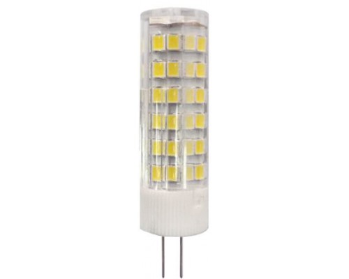 Лампа светодиодная ЭРА G4 7W 2700K прозрачная LED JC-7W-220V-CER-827-G4 Б0027859