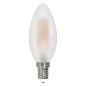 Лампа светодиодная филаментная Volpe E14 7W 4000K матовая LED-C35-7W/4000K/E14/FR/SLF UL-00008331