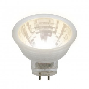 Лампа светодиодная Uniel GU4 3W 3000K прозрачная LED-MR11-3W/WW/GU4 GLZ21TR UL-00001700