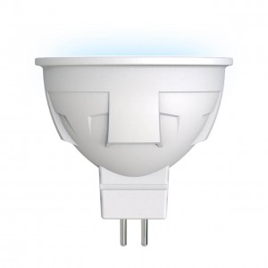 Лампа светодиодная Uniel GU5.3 6W 4000K матовая LED-JCDR 6W/NW/GU5.3/FR PLP01WH UL-00002422