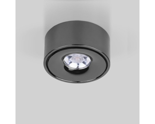 Накладной светодиодный светильник Elektrostandard Glide 25100/Led черный жемчуг a059330