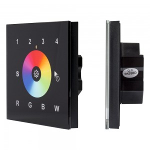 Панель управления Arlight Dali-901-11-4G-RGBW-DT6-IN Black 037203