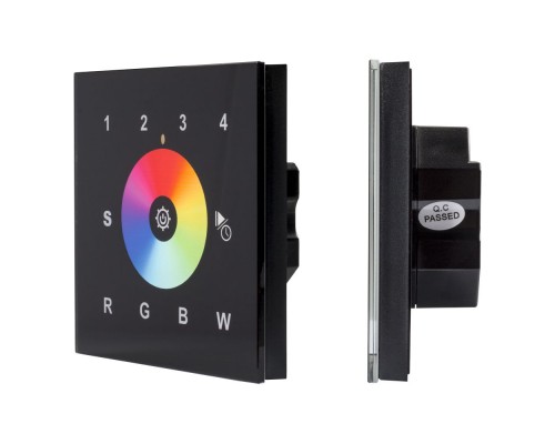 Панель управления Arlight Dali-901-11-4G-RGBW-DT6-IN Black 037203