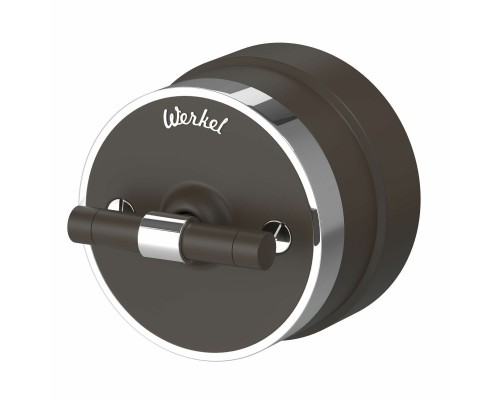 Переключатель-выключатель Werkel Vintage мокко матовый/хром W5812052 4690389174049
