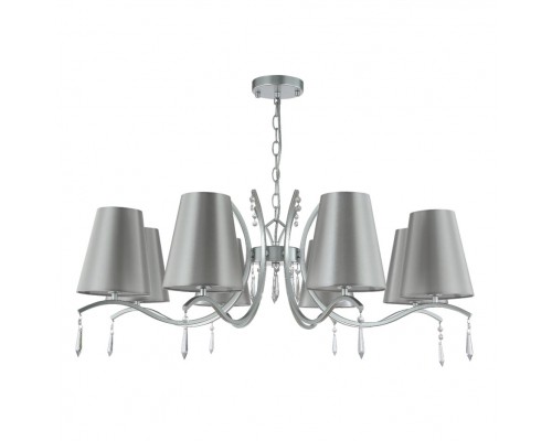 Подвесная люстра Crystal Lux Renata Renata SP8 Silver