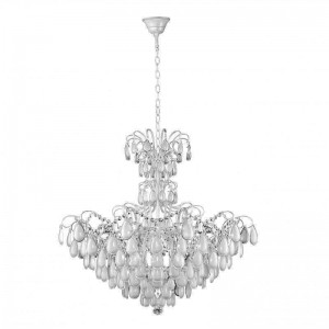 Подвесная люстра Crystal Lux Sevilia SP9 Silver