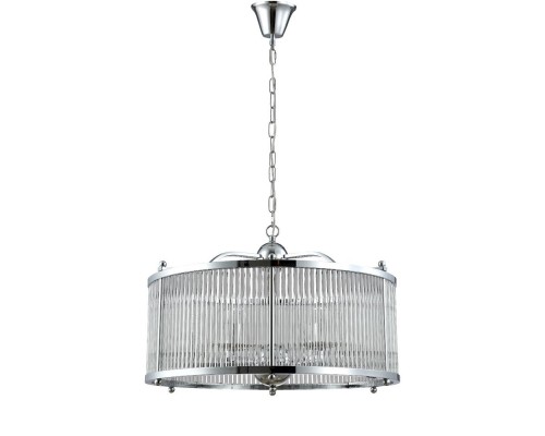 Подвесная люстра Crystal Lux Tadeo SP6 D600 Chrome/Transparente