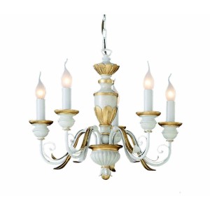 Подвесная люстра Ideal Lux Firenze Sp5 Bianco Antico 012865