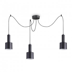 Подвесная люстра Ideal Lux Holly SP3 Nero 231594