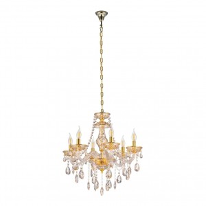 Подвесная люстра Lumina Deco Eliza LDP 7025-6 GD