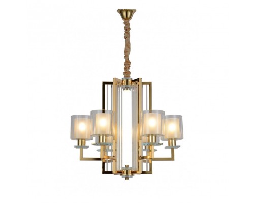 Подвесная люстра Lumina Deco Manhattan LDP 8012-6 F.GD