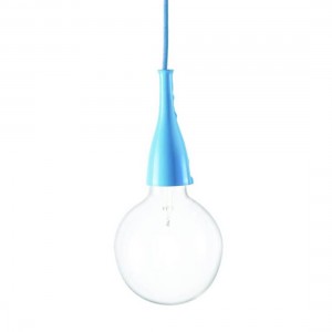 Подвесной светильник Ideal Lux Minimal SP1 Azzurro 063614