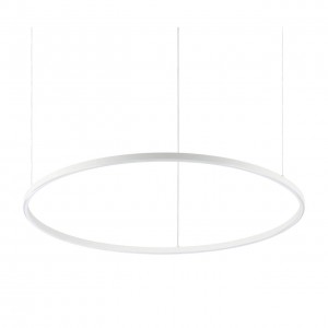 Подвесной светодиодный светильник Ideal Lux Oracle Slim D90 Bianco 229478