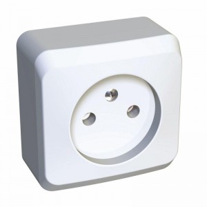 Розетка 2К Schneider Electric Этюд 16A 250V со шторками белая PA16-002B