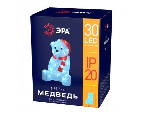 Светодиодная фигура ЭРА медведь ENIOF - 13 Б0047975