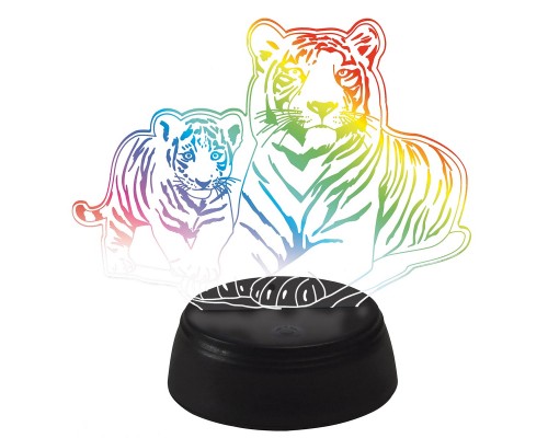 Светодиодная фигура Uniel ULI-M508 RGB/3AA Tiger Family/Black UL-00008403