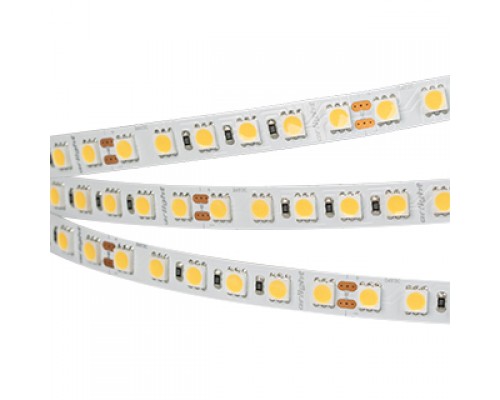 Светодиодная лента Arlight 23W/m 96LED/m 5060SMD теплый белый 5M 028606(2)