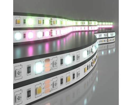 Светодиодная лента Elektrostandard 14,4W/m 60LED/m 5050SMD MIX RGB/холодный белый 5M a053731