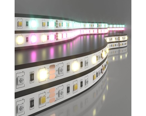 Светодиодная лента Elektrostandard 14,4W/m 60LED/m 5050SMD MIX RGB/теплый белый 5M a053728