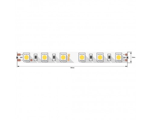 Светодиодная лента SWG 14,4W/m 60LED/m 5050SMD холодный белый 5M 006319