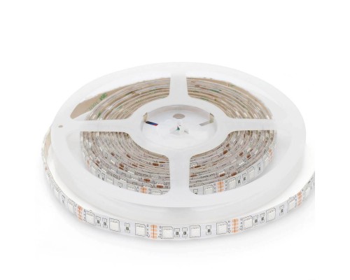 Светодиодная влагозащищенная лента Apeyron 14,4W/m 60Led/m 5050SMD разноцветная 1M 260BL