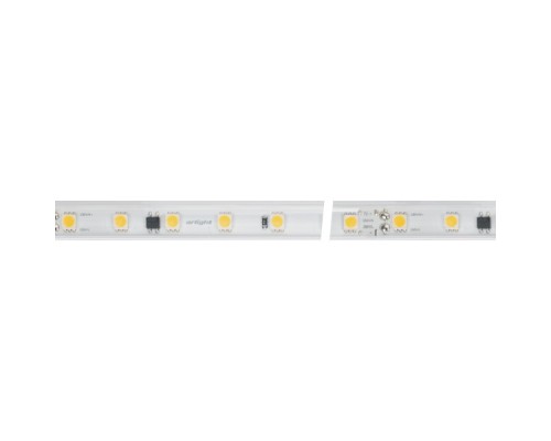 Светодиодная влагозащищенная лента Arlight 8W/m 54LED/m 5060SMD дневной белый 50M 027057(2)