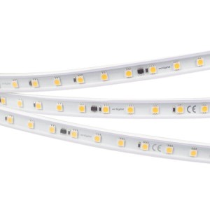 Светодиодная влагозащищенная лента Arlight 8W/m 54LED/m 5060SMD холодный белый 10M 029403(2)