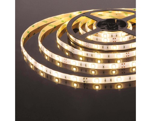 Светодиодная влагозащищенная лента Elektrostandard 7,2W/m 30LED/m 5050SMD теплый белый 5M a050582