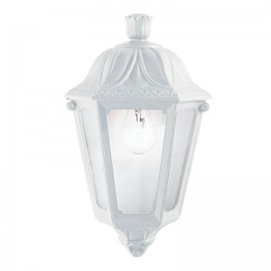 Уличный настенный светильник Ideal Lux Anna AP1 Small Bianco 120430