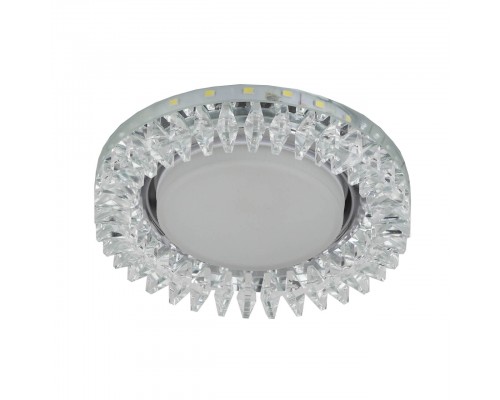 Встраиваемый светильник ЭРА LED с подсветкой DK LD20 SL/WH Б0028065