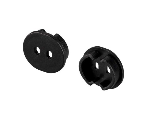 Заглушка с отверстием Arlight ARH-Round-D20-Dual Black 039302