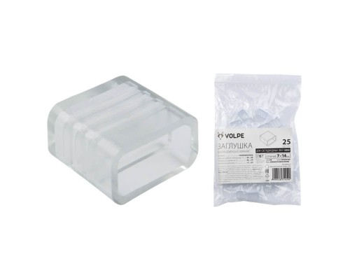 Набор заглушек Volpe UCW-Q220 K12 Clear 025 Polybag 10974